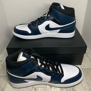 Jordan 1 Mid Armory Navy